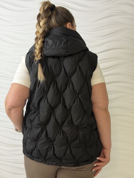 Жилет демисезонный женский XS-2Xl Черный 26128/XS(Ч) фото