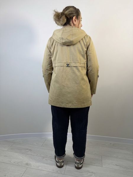 Куртка-парка женская демисезонная 2XL-7xl(46-56) Оливковый 611/2XL(O) фото