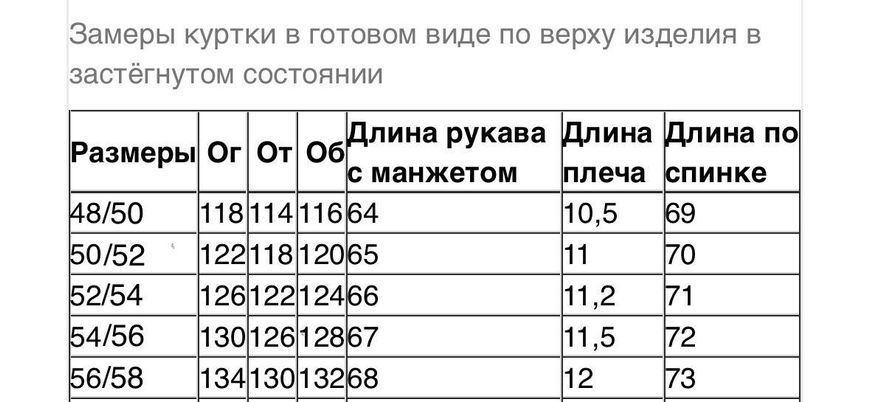 Ветровка из ветрозащитной ткани 46/48-56/58 Белый 7121/48(Б) фото