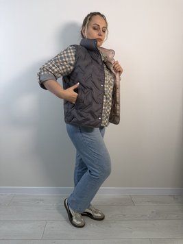 Жилет демісезонний M-Xl Графітовий 76а/M(Г) фото