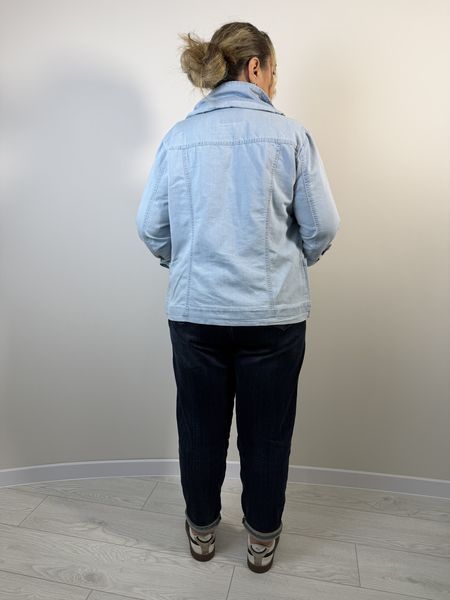 Коттоновая ветровка 2Xl-6Xl Голубой 220/2XL фото