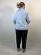 Коттоновая ветровка 2Xl-6Xl Голубой 220/2XL фото 3