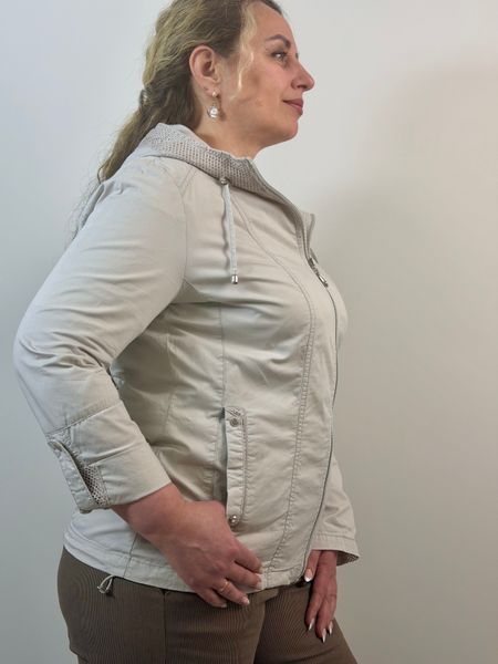 Вітровка котон 46-56 (Xl-6Xl) Айворі  788/46а фото